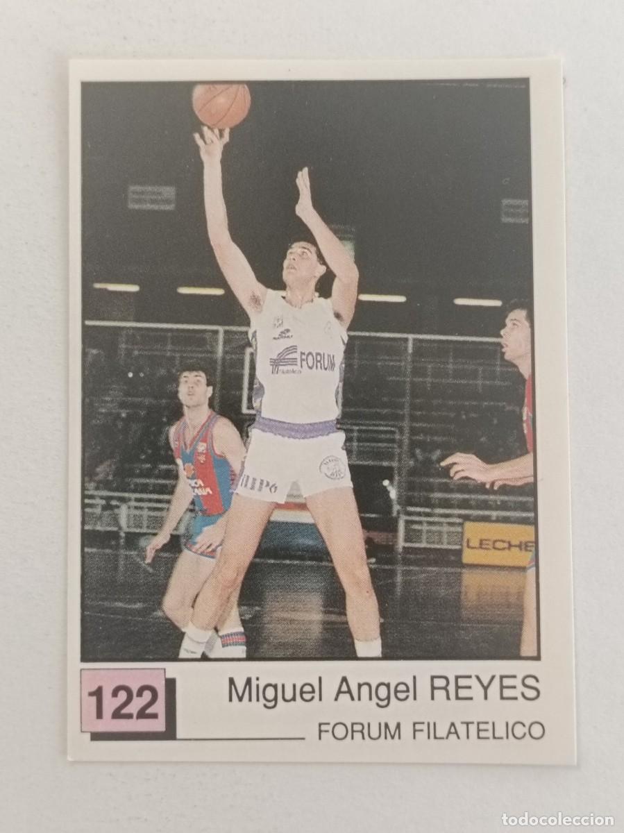 Coleccionismo deportivo: #122 REYES (FORUM FILATELICO) BASKET 91 LIGA ACB PANINI
