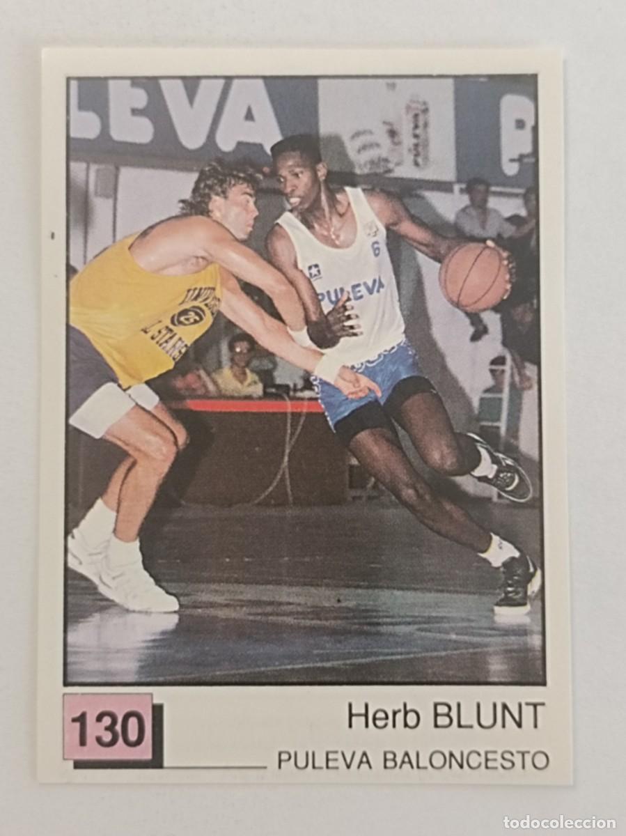 Sammelleidenschaft Sport: #130 BLUNT (PULEVA BALONCESTO) BASKET 91 LIGA ACB PANINI