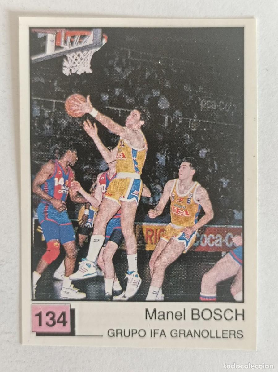 Coleccionismo deportivo: #134 BOSCH (GRUPO IFA GRANOLLERS) BASKET 91 LIGA ACB PANINI