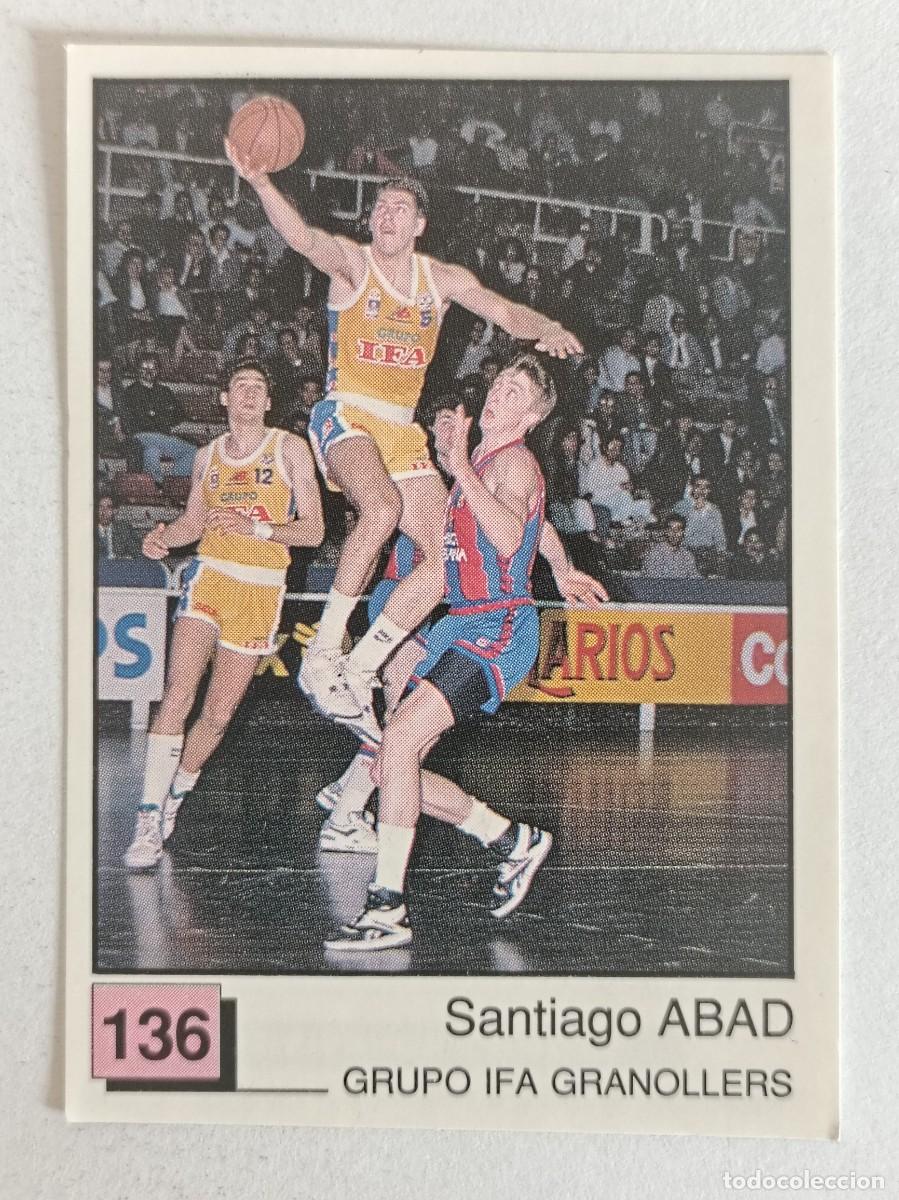 Coleccionismo deportivo: #136 ABAD (GRUPO IFA GRANOLLERS) BASKET 91 LIGA ACB PANINI