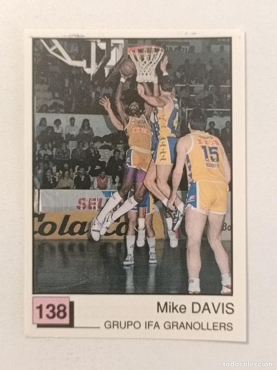 Coleccionismo deportivo: #138 DAVIS (GRUPO IFA GRANOLLERS) BASKET 91 LIGA ACB PANINI