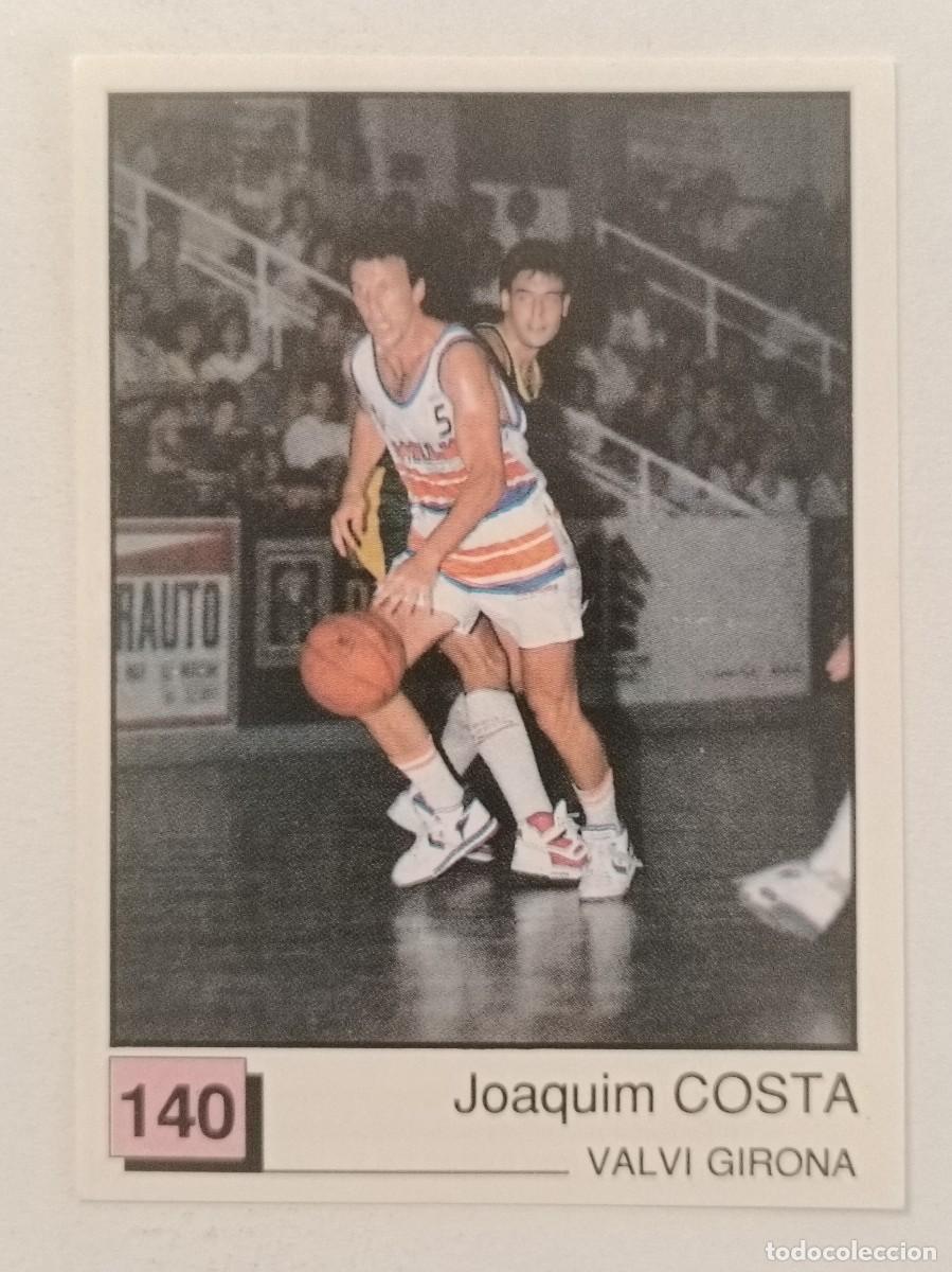 Coleccionismo deportivo: #140 COSTA (VALVI GIRONA) BASKET 91 LIGA ACB PANINI