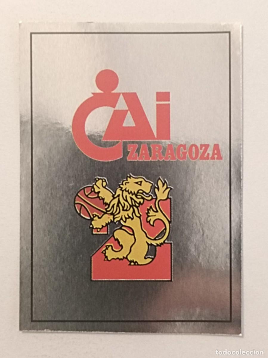 Coleccionismo deportivo: #145 ESCUDO (CAI ZARAGOZA) BASKET 91 LIGA ACB PANINI
