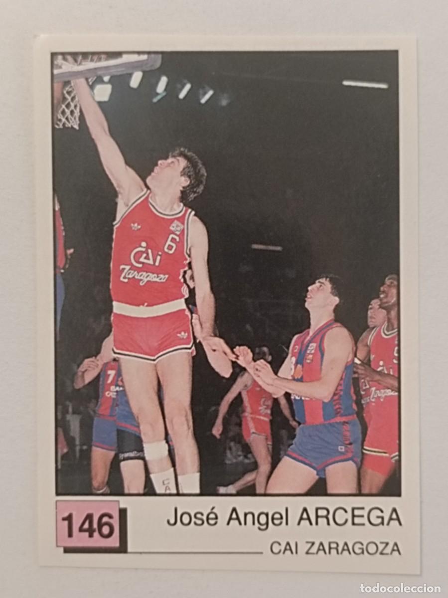 Coleccionismo deportivo: #146 JOSE ANGEL ARCEGA (CAI ZARAGOZA) BASKET 91 LIGA ACB PANINI