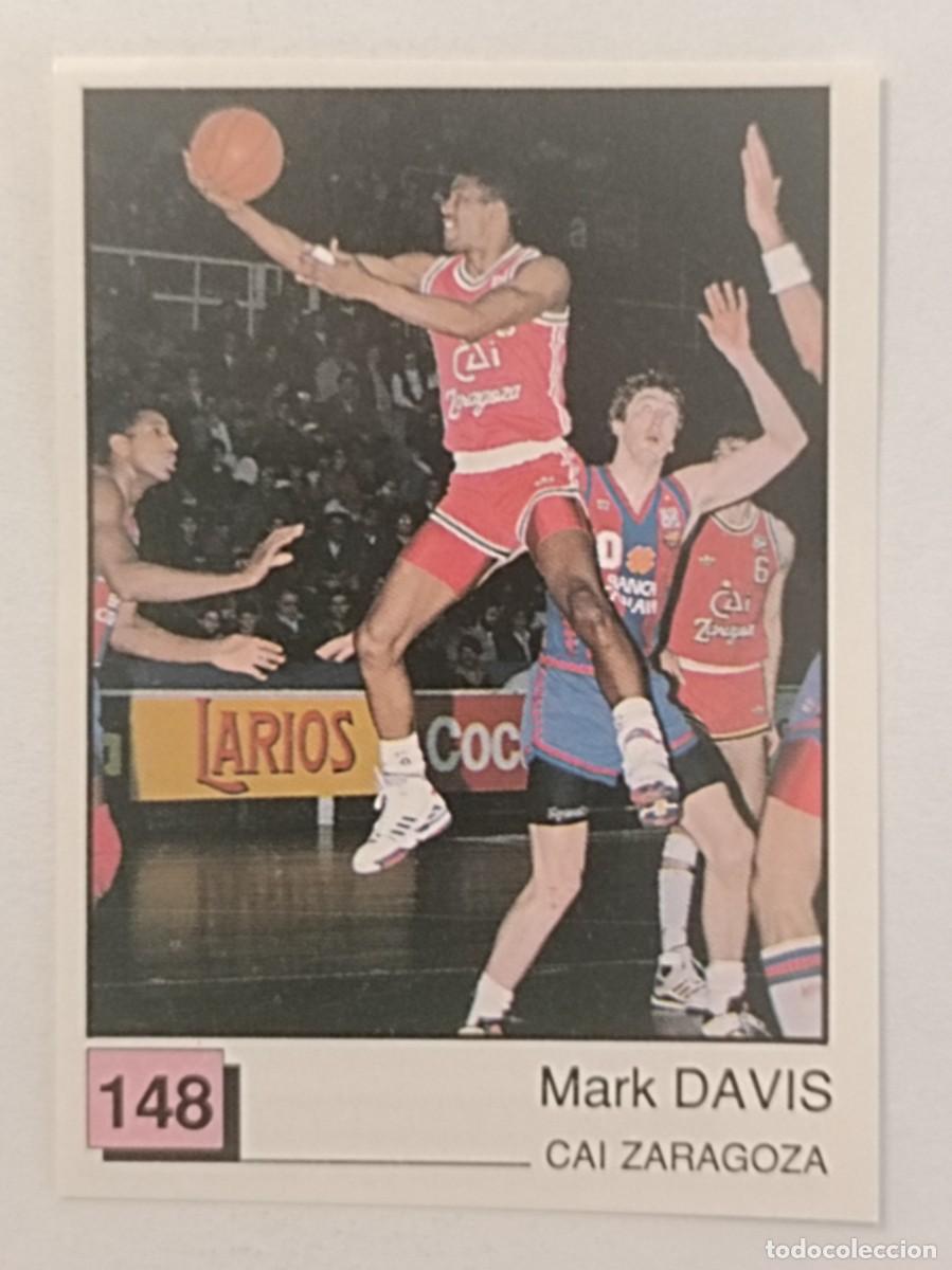 Coleccionismo deportivo: #148 DAVIS (CAI ZARAGOZA) BASKET 91 LIGA ACB PANINI