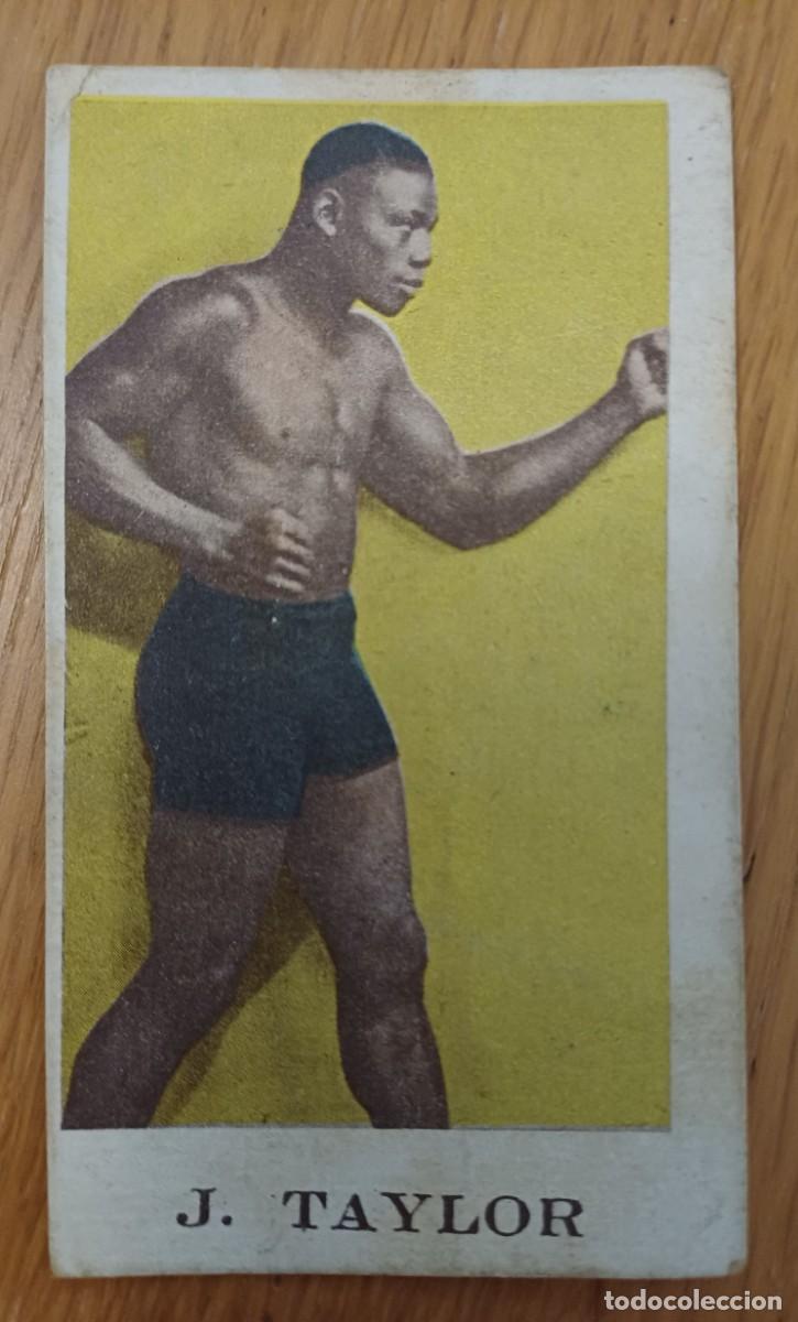 Coleccionismo deportivo: CROMO BOXEO-BOXEADOR - JACK TAYLOR - CHOCOLATES COMET - FIGUERAS