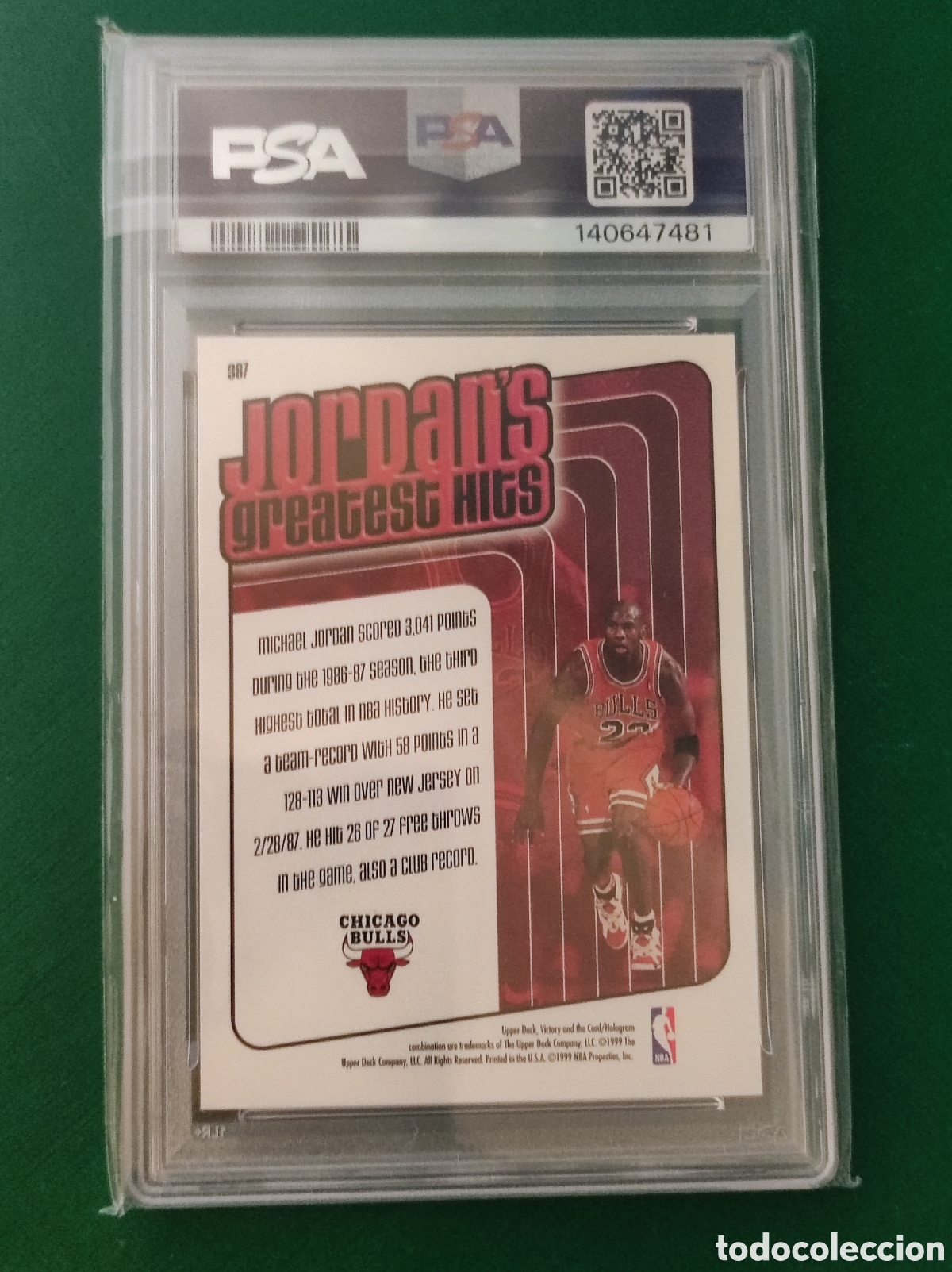 Coleccionismo deportivo: Michael Jordan psa 10 - Foto 2