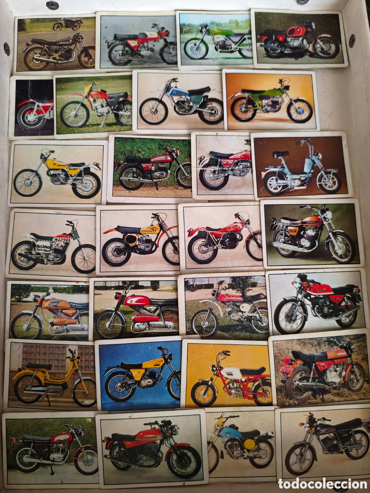 Coleccionismo deportivo: Colecci&oacute;n Cromos Moto80 - 1977
