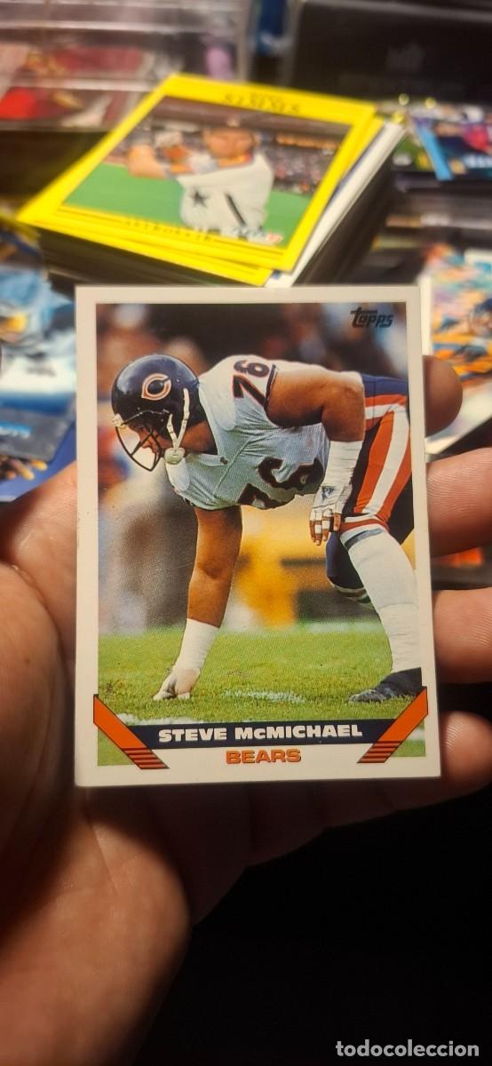 Coleccionismo deportivo: Cromo NFL Football 1993 Topps #546 - Steve McMichael (Chicago Bears)