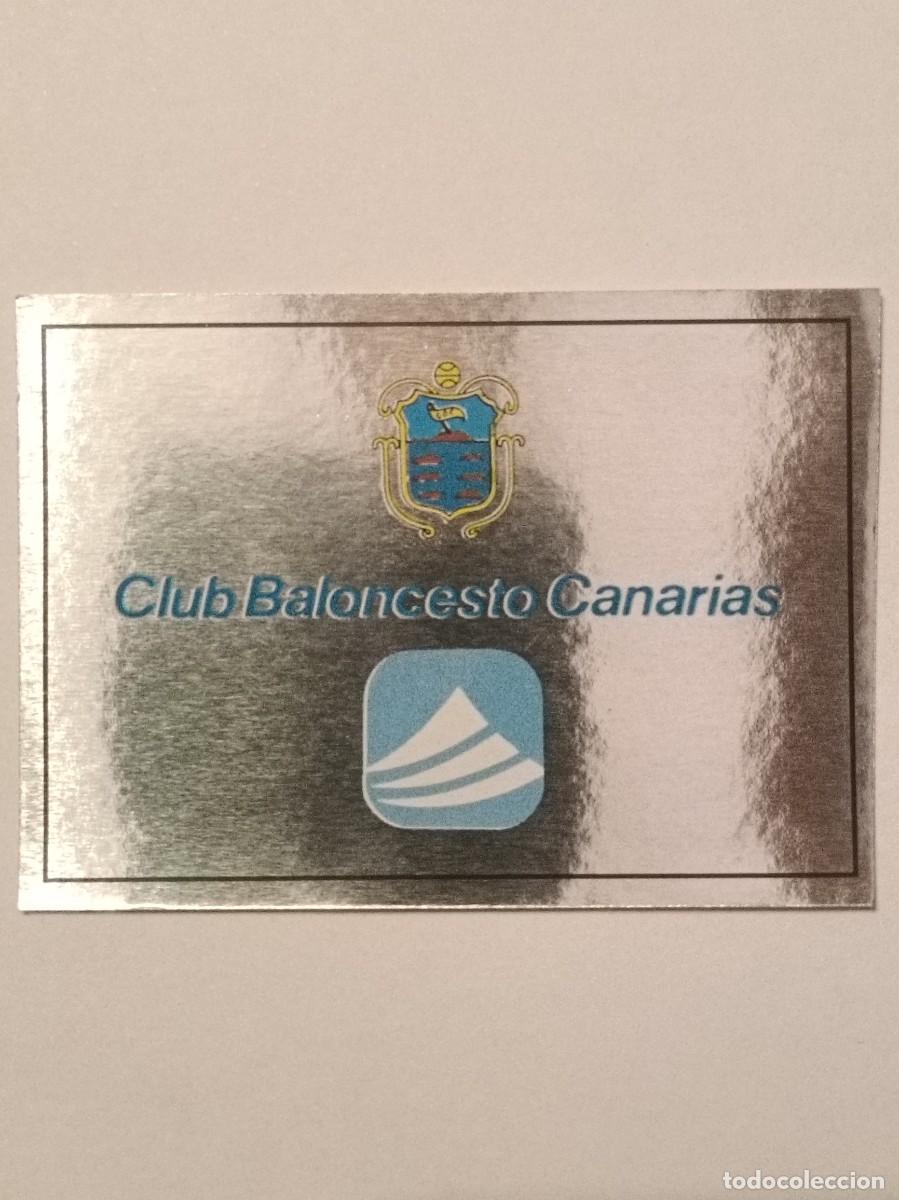 Coleccionismo deportivo: #153 ESCUDO (CAJA CANARIAS) BASKET 91 LIGA ACB PANINI