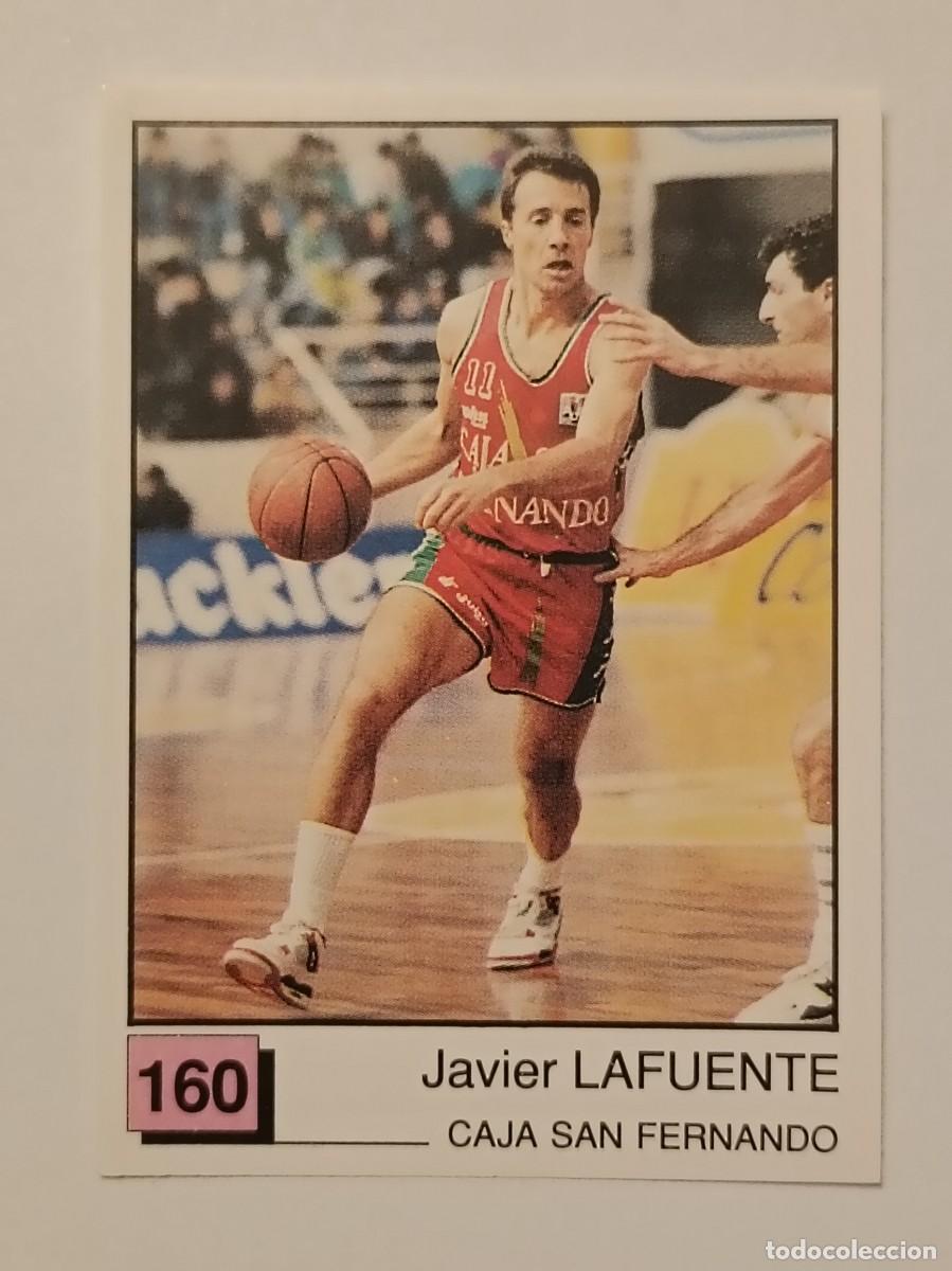 Coleccionismo deportivo: #160 LAFUENTE (CAJA SAN FERNANDO) BASKET 91 LIGA ACB PANINI