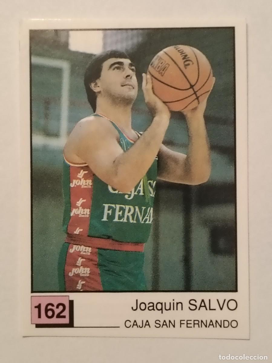Coleccionismo deportivo: #162 SALVO (CAJA SAN FERNANDO) BASKET 91 LIGA ACB PANINI