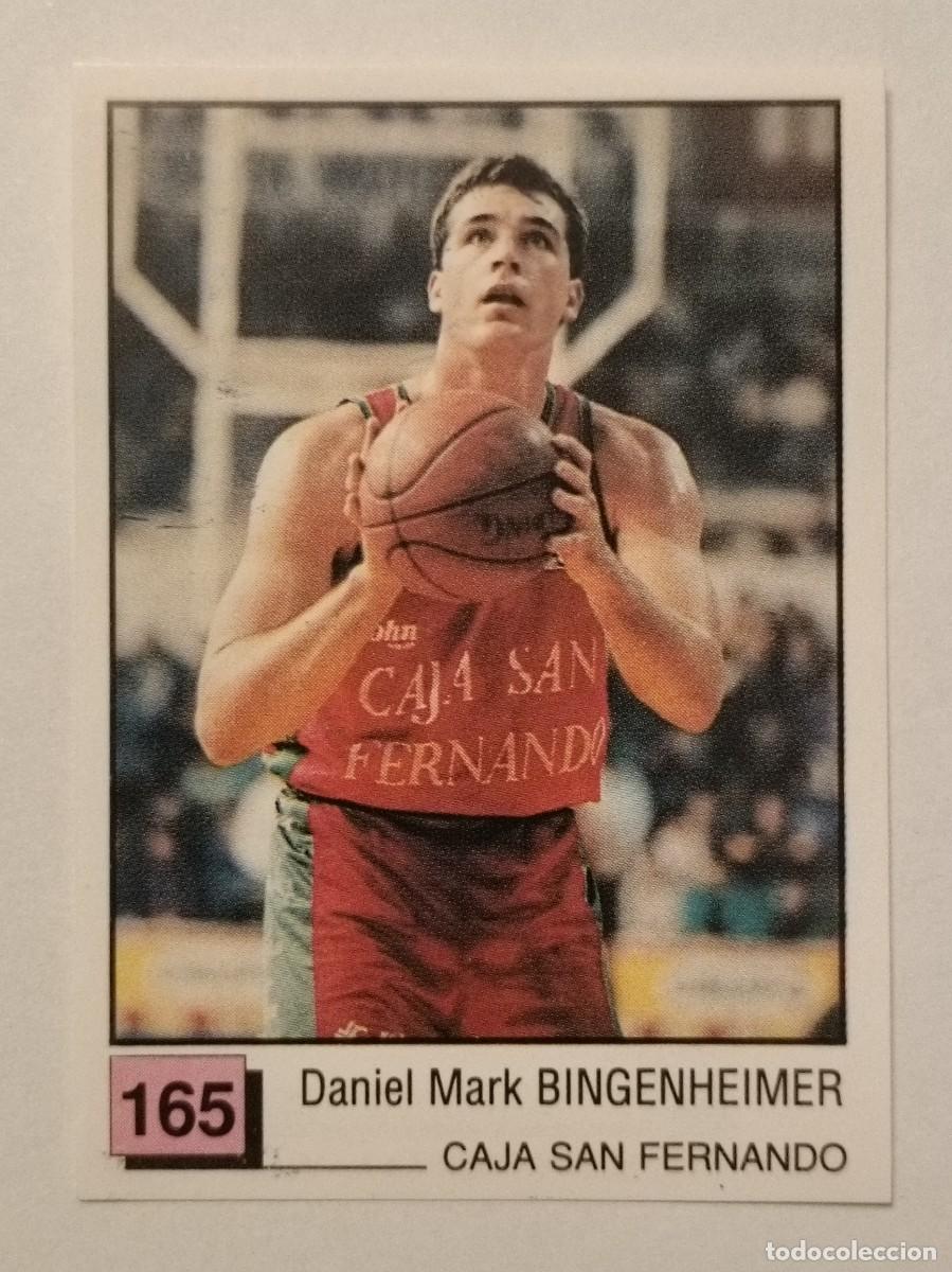 Coleccionismo deportivo: #165 BINGENHEIMER (CAJA SAN FERNANDO) BASKET 91 LIGA ACB PANINI