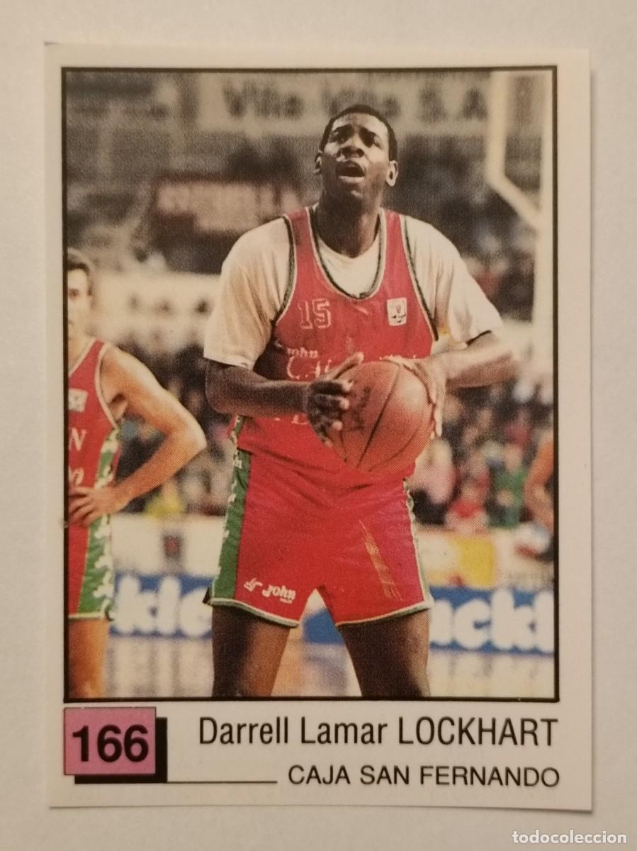 Coleccionismo deportivo: #166 LOCKHART (CAJA SAN FERNANDO) BASKET 91 LIGA ACB PANINI