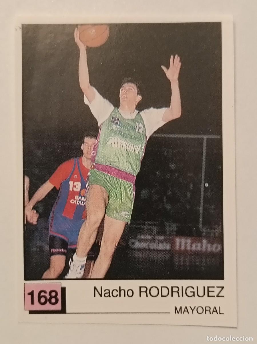 Coleccionismo deportivo: #168 NACHO RODRIGUEZ (MAYORAL MARISTAS) BASKET 91 LIGA ACB PANINI