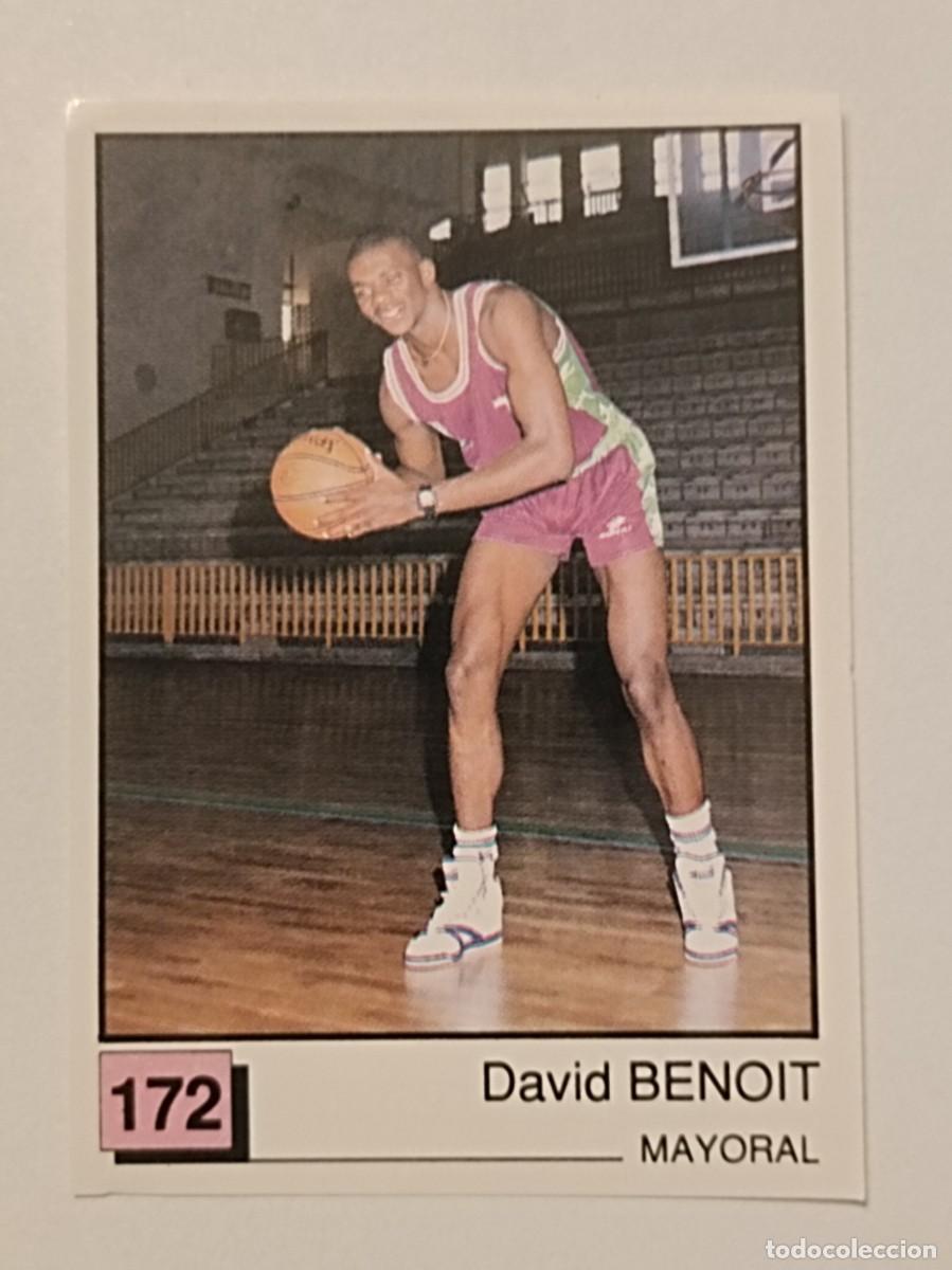 Coleccionismo deportivo: #172 BENOIT (MAYORAL MARISTAS) BASKET 91 LIGA ACB PANINI