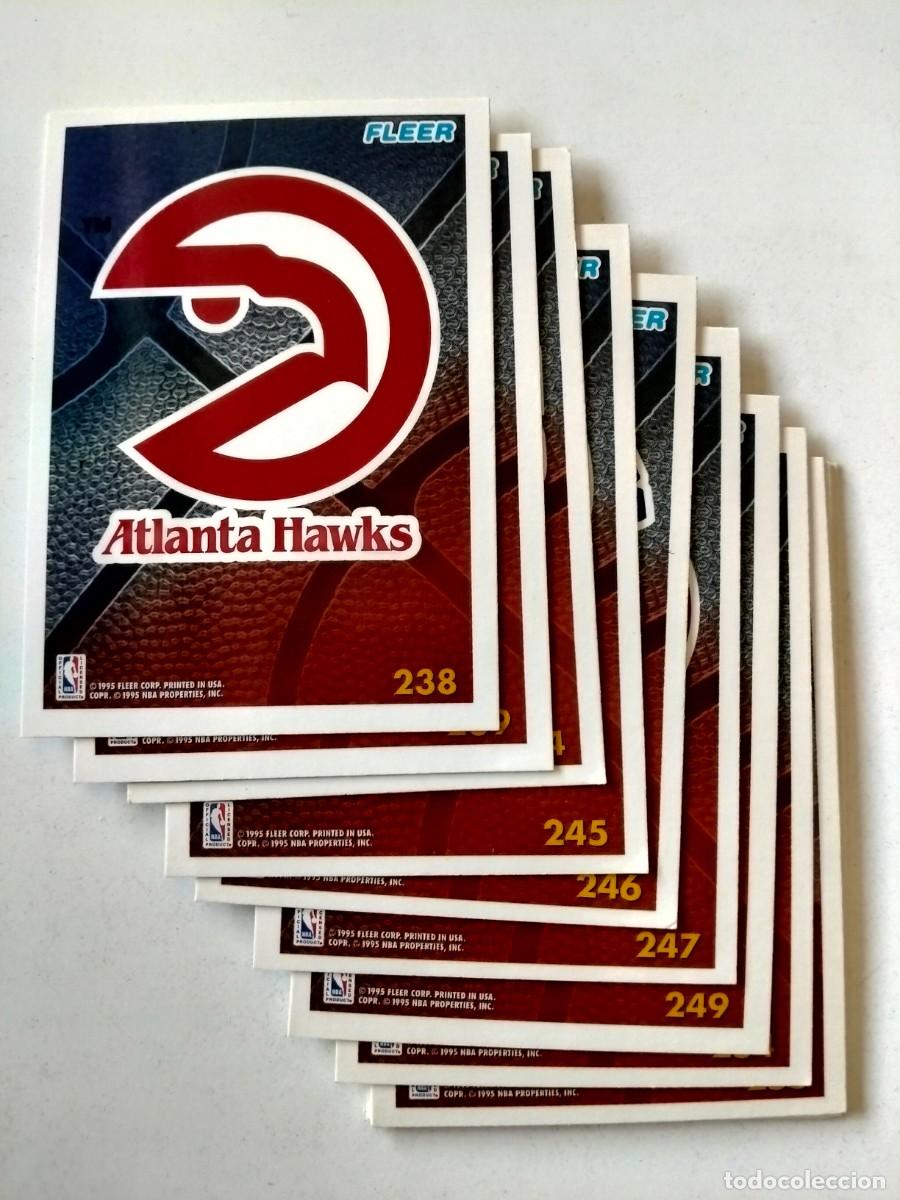 Coleccionismo deportivo: ZC - FLEER - NBA 94/95 -PANINI- CROMOS 238, 239, 244, 245, 246, 247, 249, 254, 255, 256, 258 Y 266.