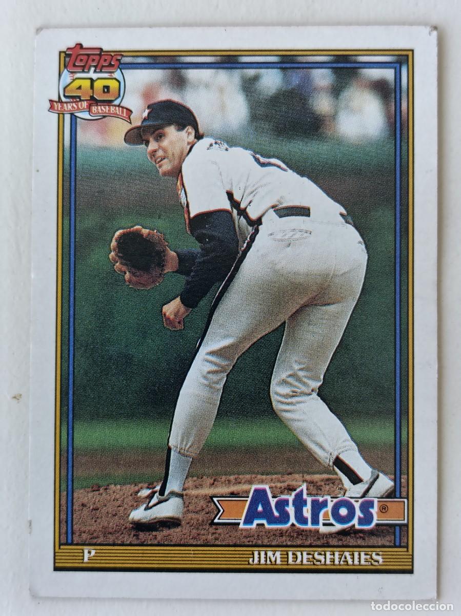 Coleccionismo deportivo: #782 JIM DESHAIES (HOUSTON ASTROS) BEISBOL MLB 1991 TOPPS