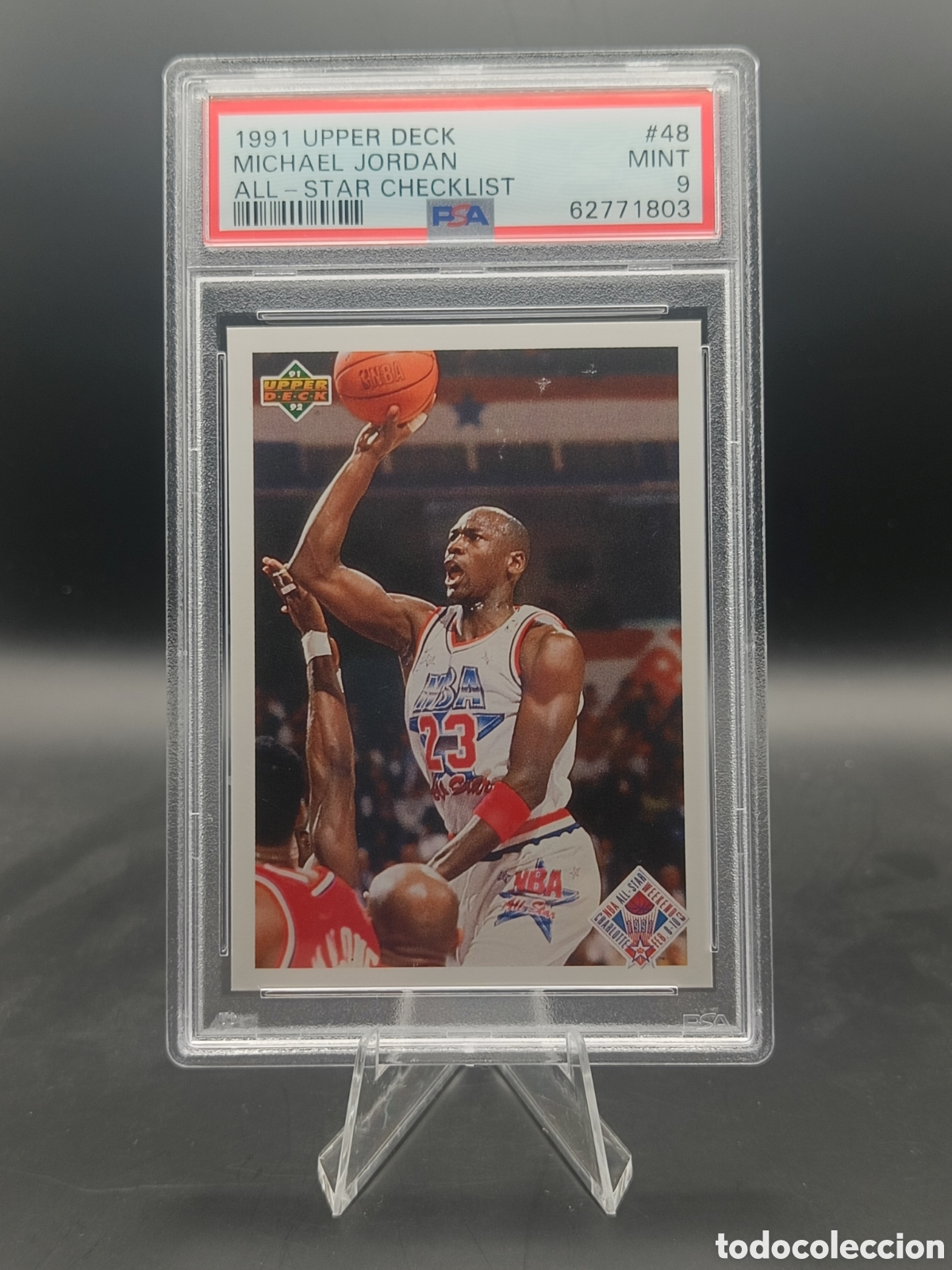 Coleccionismo deportivo: 1991 Michael Jordan #48 PSA 9