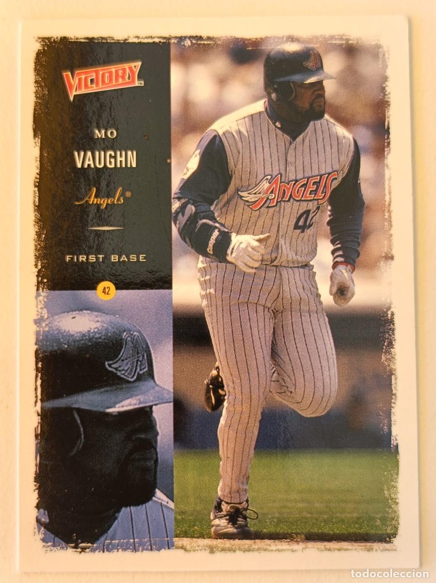 Coleccionismo deportivo: #1 MO VAUGHN (CALIFORNIA ANGELS) BEISBOL MLB 2000 UPPER DECK IONIX