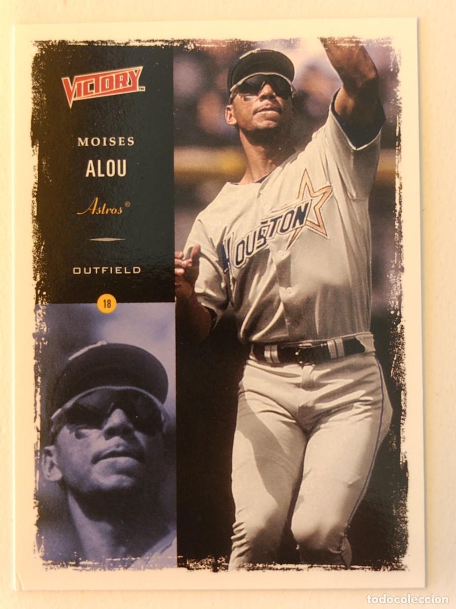 Coleccionismo deportivo: #17 MOISES ALOU (HOUSTON ASTROS) BEISBOL MLB 2000 UPPER DECK VICTORY