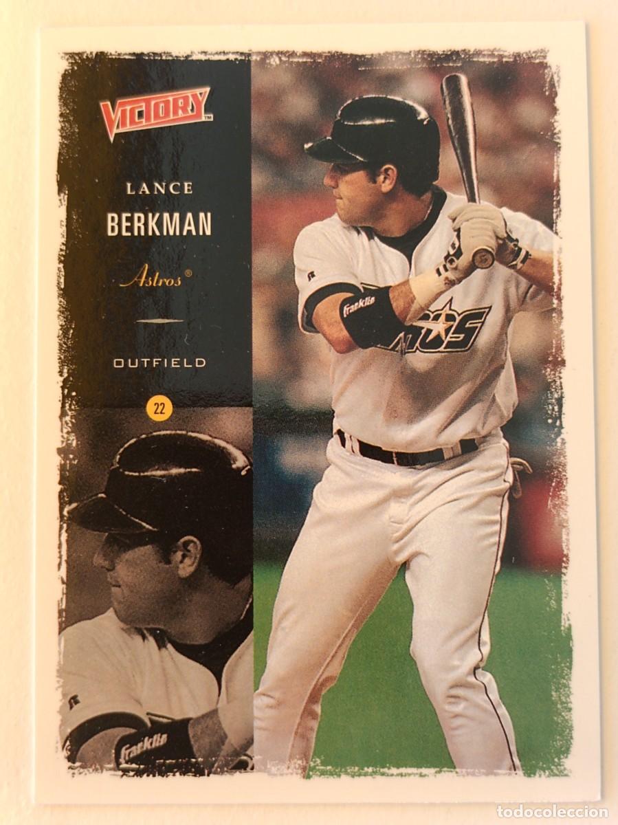 Coleccionismo deportivo: #22 LANCE BERKMAN (HOUSTON ASTROS) BEISBOL MLB 2000 UPPER DECK VICTORY