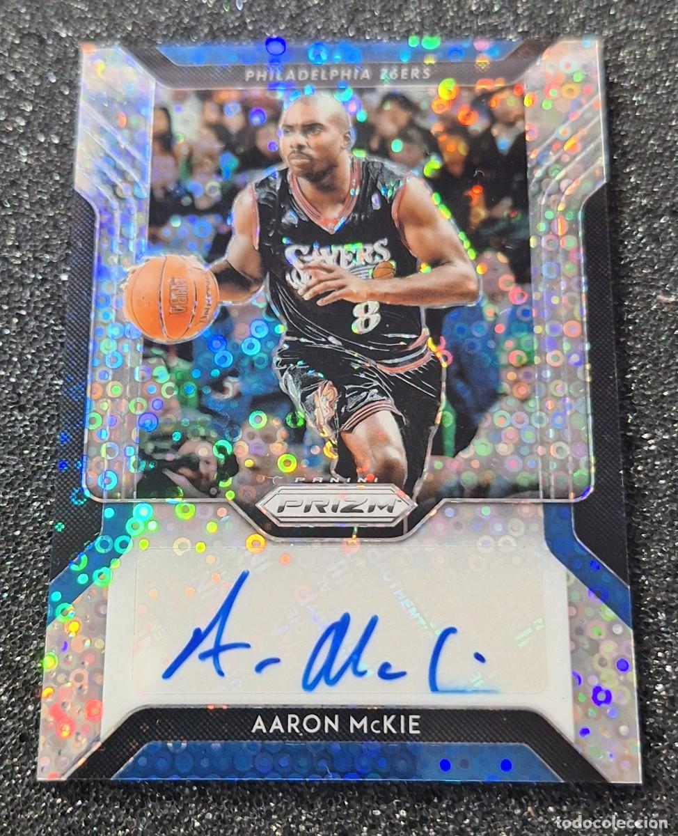 Coleccionismo deportivo: Aaron McKie Philadelphia 76ers Panini Prizm Basketball 2018-19 Fast Break