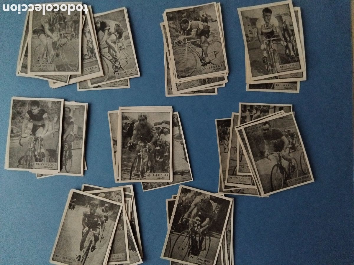 Coleccionismo deportivo: Cromos ciclistas. Ases del pedal