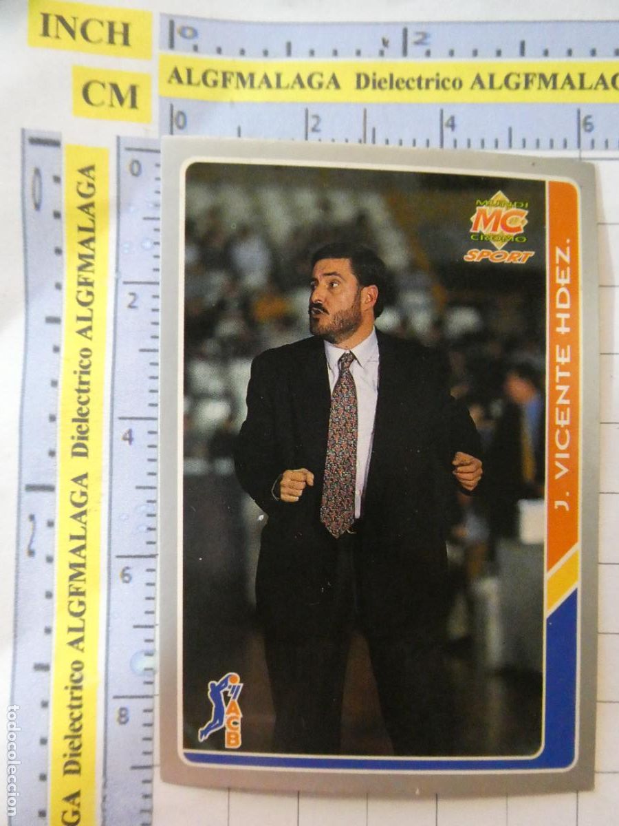 Coleccionismo deportivo: CROMO TARJETA BALONCESTO 38 PEPU HERN&Aacute;NDEZ ESTUDIANTES CAJA POSTAL ACB95 ACB 95 1995. MUNDI CROMO.