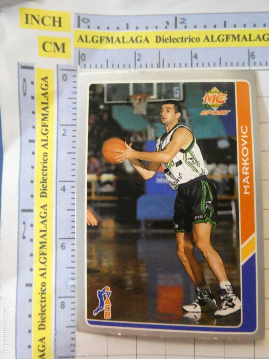 Coleccionismo deportivo: CROMO TARJETA BALONCESTO 32 MARKOVIC JOVENTUT BADALONA. ACB95 ACB 95 1995. MUNDI CROMO.