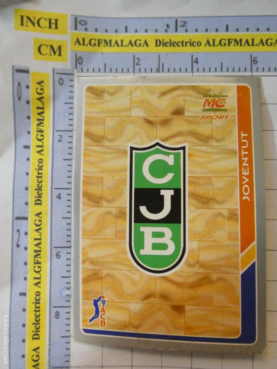 Coleccionismo deportivo: CROMO TARJETA BALONCESTO 25 ESCUDO JOVENTUT BADALONA. ACB95 ACB 95 1995. MUNDI CROMO.