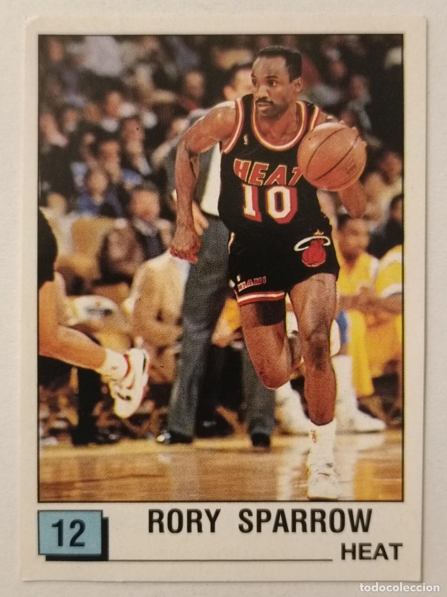 Coleccionismo deportivo: #12 RORY SPARROW (MIAMI HEAT) BASKET NBA 90 PANINI