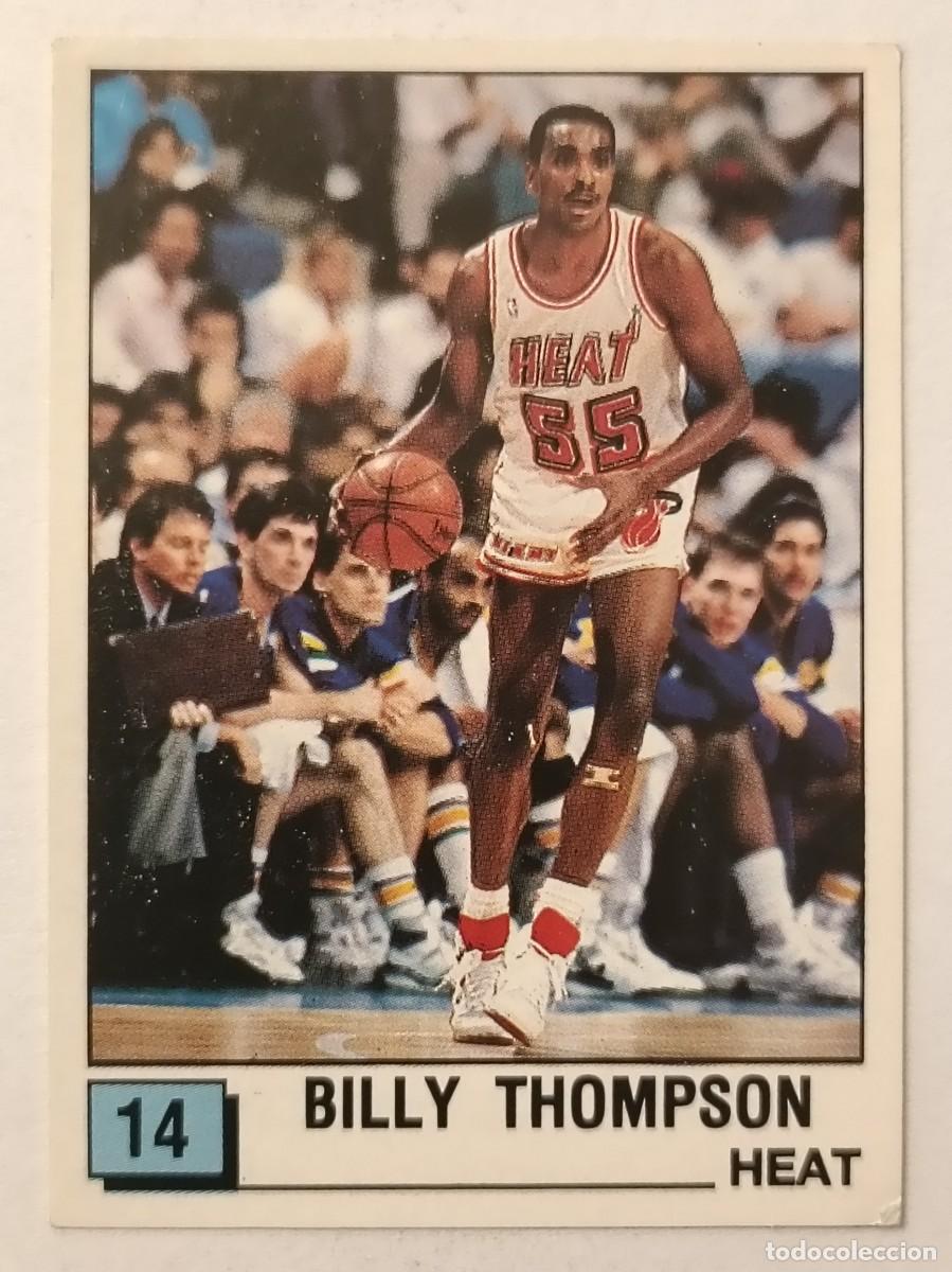 Coleccionismo deportivo: #14 BILLY THOMPSON (MIAMI HEAT) BASKET NBA 90 PANINI