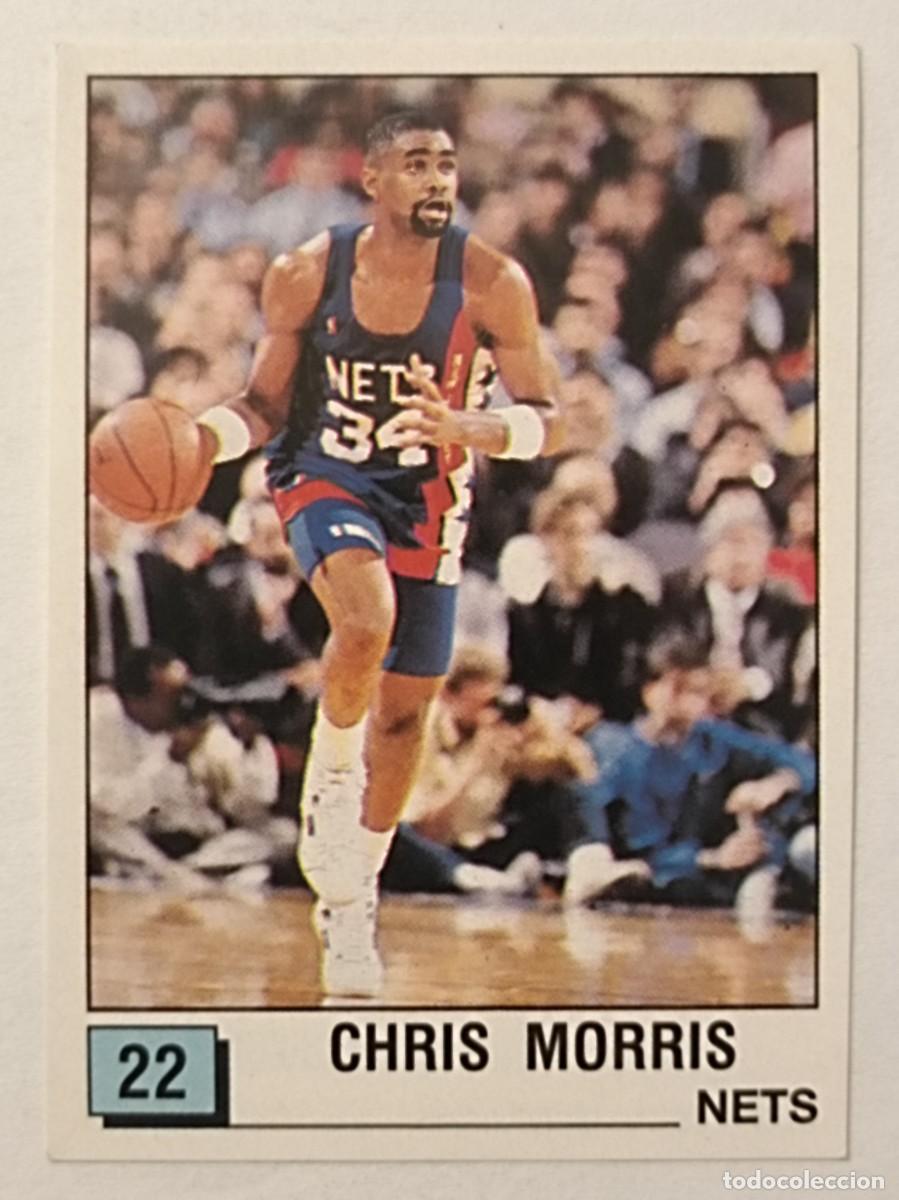 Coleccionismo deportivo: #22 CHRIS MORRIS (NEW JERSEY NETS) BASKET NBA 90 PANINI