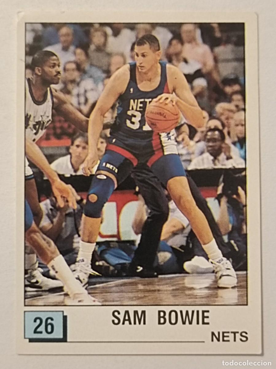 Coleccionismo deportivo: #26 SAM BOWIE (NEW JERSEY NETS) BASKET NBA 90 PANINI