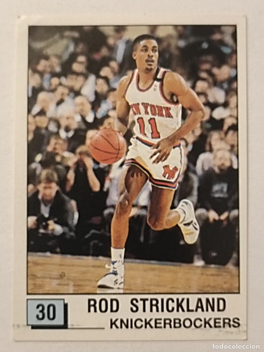 Coleccionismo deportivo: #30 ROD STRICKLAND (NEW YORK KNICKS) BASKET NBA 90 PANINI