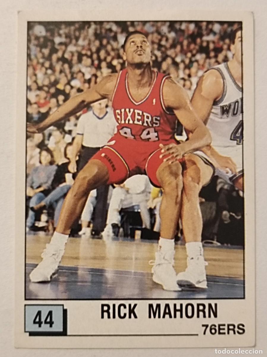 Coleccionismo deportivo: #44 RICK MAHORN (PHILADELPHIA 76ERS) BASKET NBA 90 PANINI