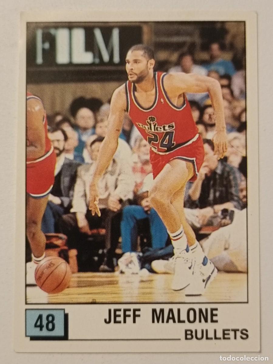 Coleccionismo deportivo: #48 JEFF MALONE (WASHINGTON BULLETS) BASKET NBA 90 PANINI