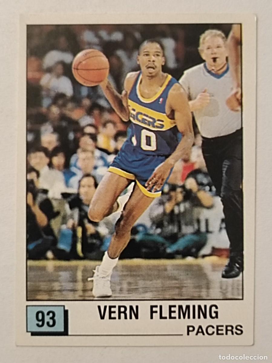 Coleccionismo deportivo: #93 VERN FLEMING (INDIANA PACERS) BASKET NBA 90 PANINI