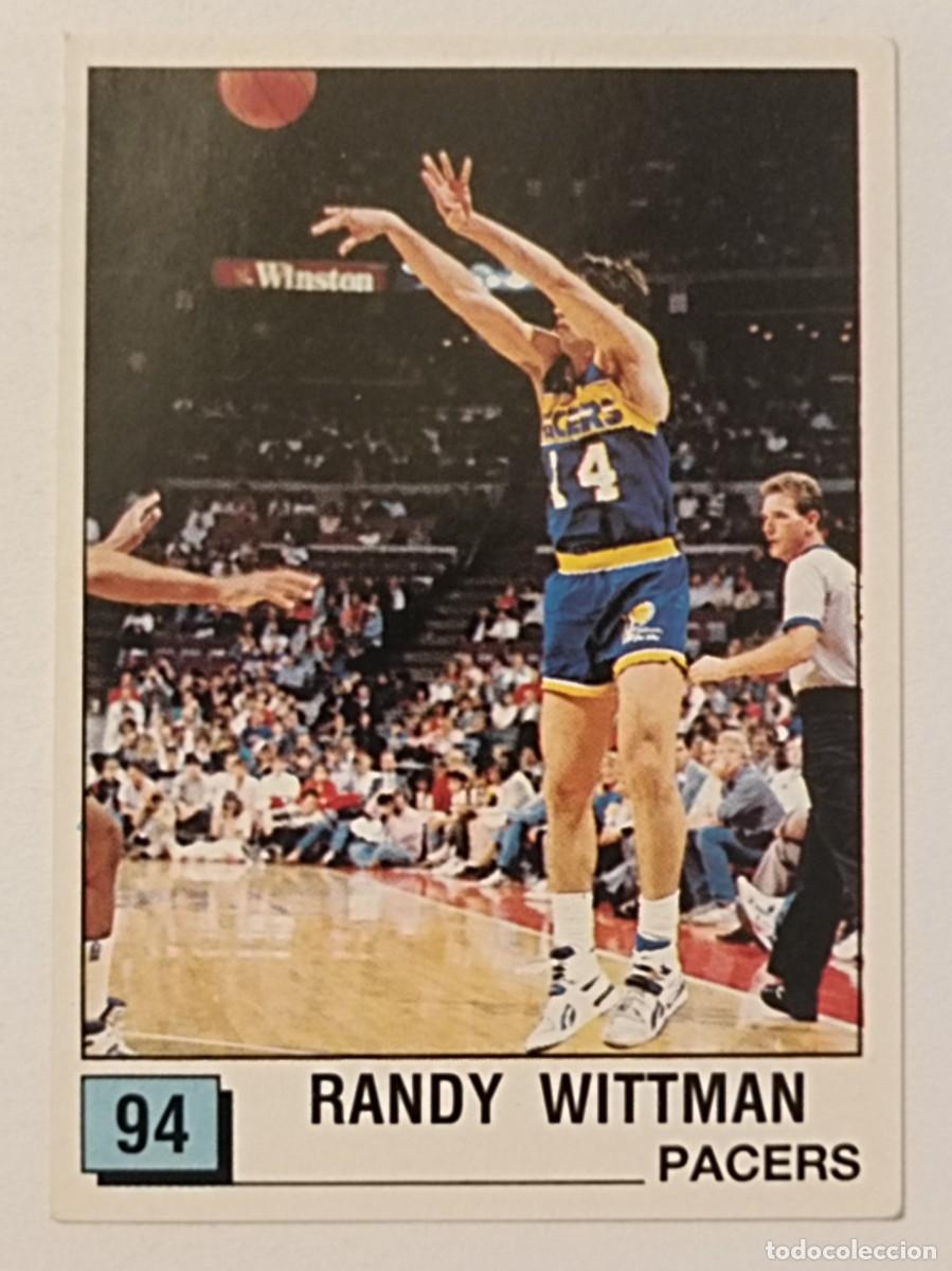 Coleccionismo deportivo: #94 RANDY WITTMAN (INDIANA PACERS) BASKET NBA 90 PANINI