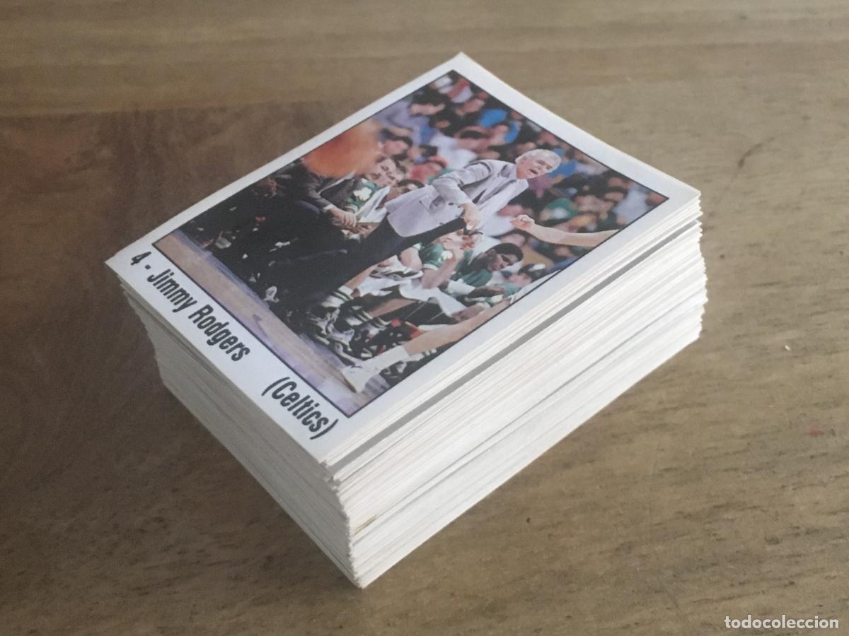 Coleccionismo deportivo: panini basket nba 89 lote 133 cromos diferentes sin pegar nuevos de sobre