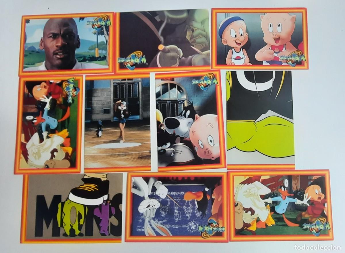 Coleccionismo deportivo: T50 - SPACE JAM - UPPER DECK 10 CROMOS 164,93,69,103,166,169,72,107,163,72 1996 SIN REPETIR