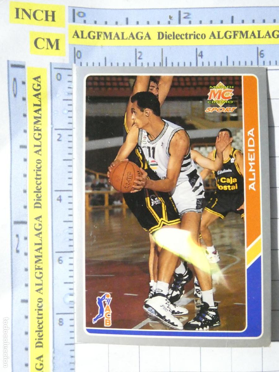 Coleccionismo deportivo: CROMO TARJETA DE BALONCESTO. 78 ALMEIDA CB C&Aacute;CERES. ACB95 ACB 95 1995. MUNDI CROMO.