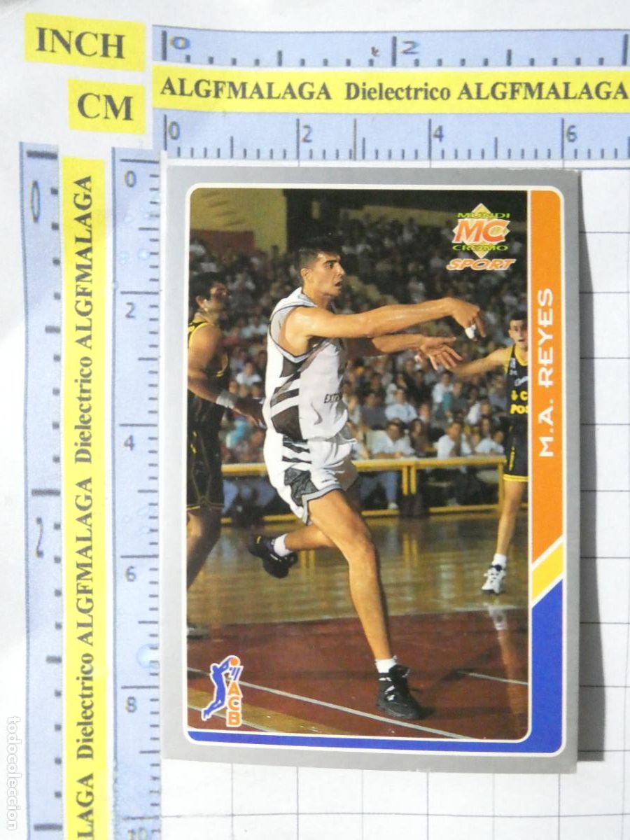 Coleccionismo deportivo: CROMO TARJETA DE BALONCESTO. 75 REYES CB C&Aacute;CERES. ACB95 ACB 95 1995. MUNDI CROMO.