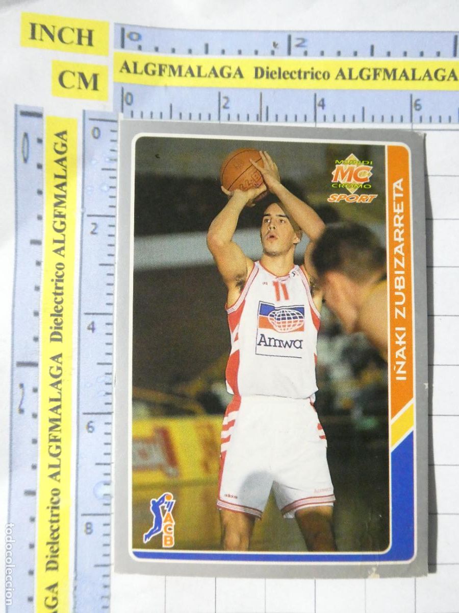 Coleccionismo deportivo: CROMO TARJETA DE BALONCESTO. 69 ZUBIZARRETA AMWAY ZARAGOZA. ACB95 ACB 95 1995. MUNDI CROMO.