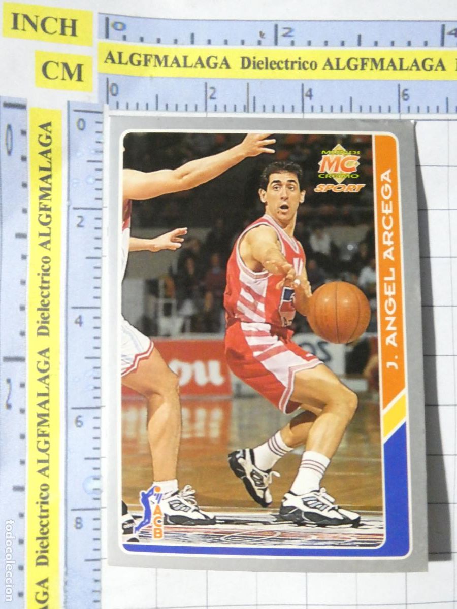 Coleccionismo deportivo: CROMO TARJETA DE BALONCESTO. 68 PEPE ARCEGA AMWAY ZARAGOZA. ACB95 ACB 95 1995. MUNDI CROMO.