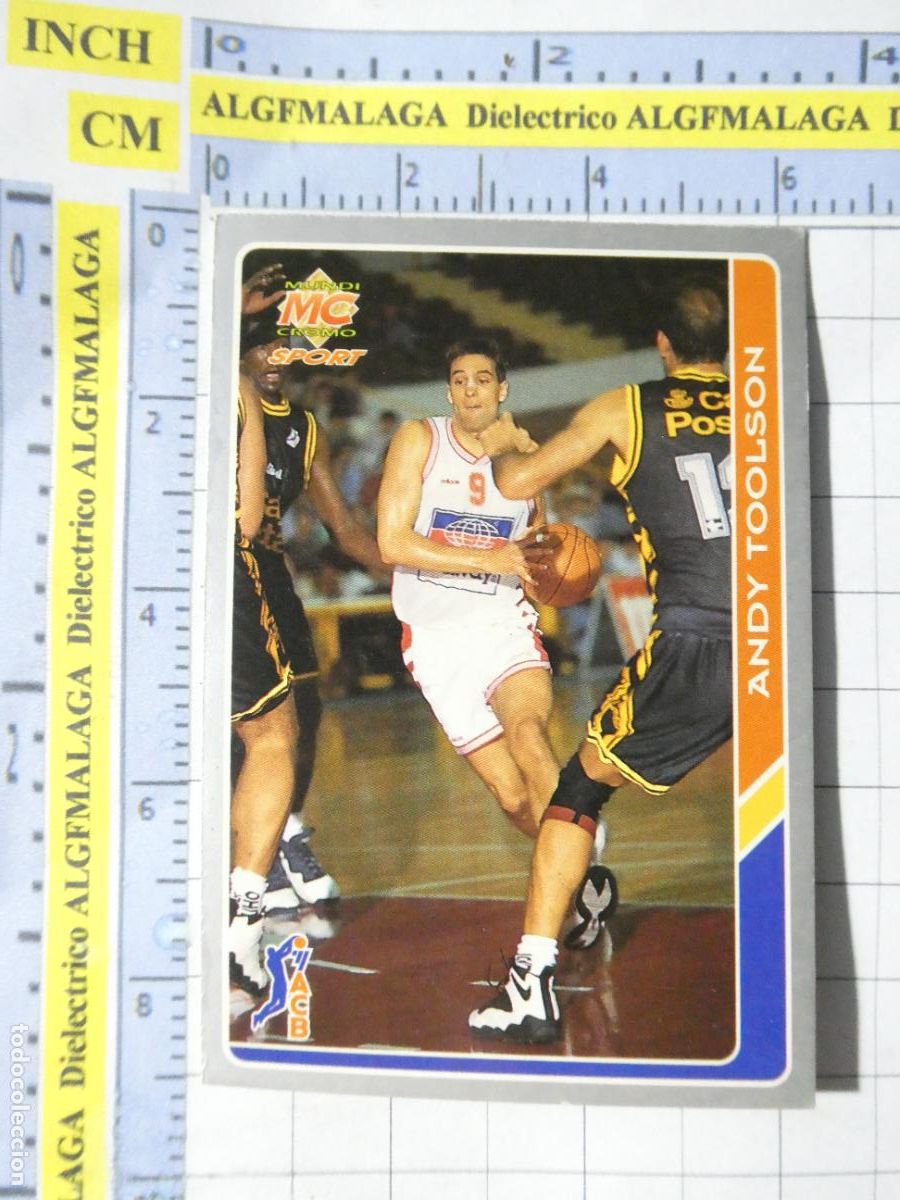 Coleccionismo deportivo: CROMO TARJETA DE BALONCESTO. 67 TOOLSON AMWAY ZARAGOZA. ACB95 ACB 95 1995. MUNDI CROMO.