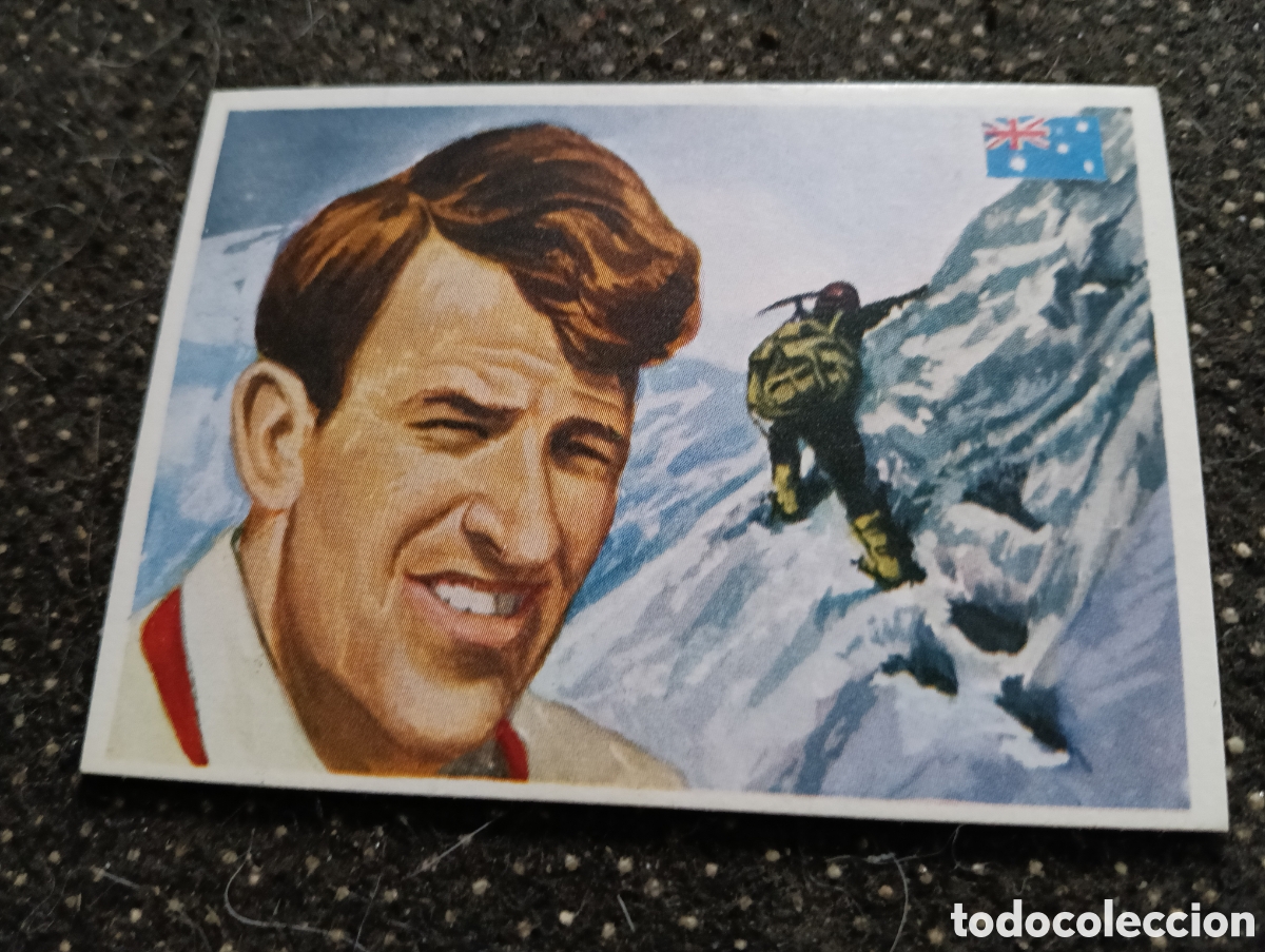Coleccionismo deportivo: ASES MUNDIALES DEL DEPORTE QUELCOM 1979 99 SIR EDMUND HILLARY
