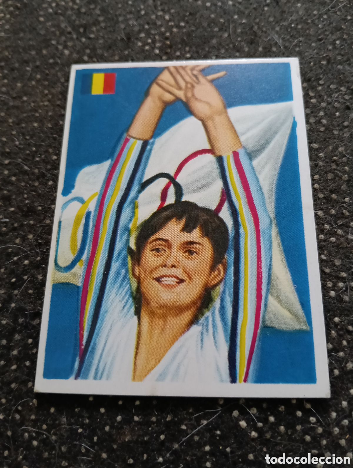 Coleccionismo deportivo: 47 NADIA COMANECCI GIMNASIA RITMICA RUMANIA ASES DEL DEPORTE QUELCOM 1979