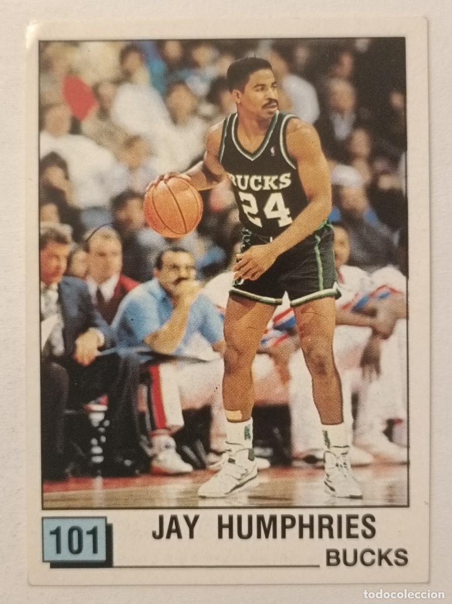 Coleccionismo deportivo: #101 JAY HUMPHRIES (MILWAUKEE BUCKS) BASKET NBA 90 PANINI
